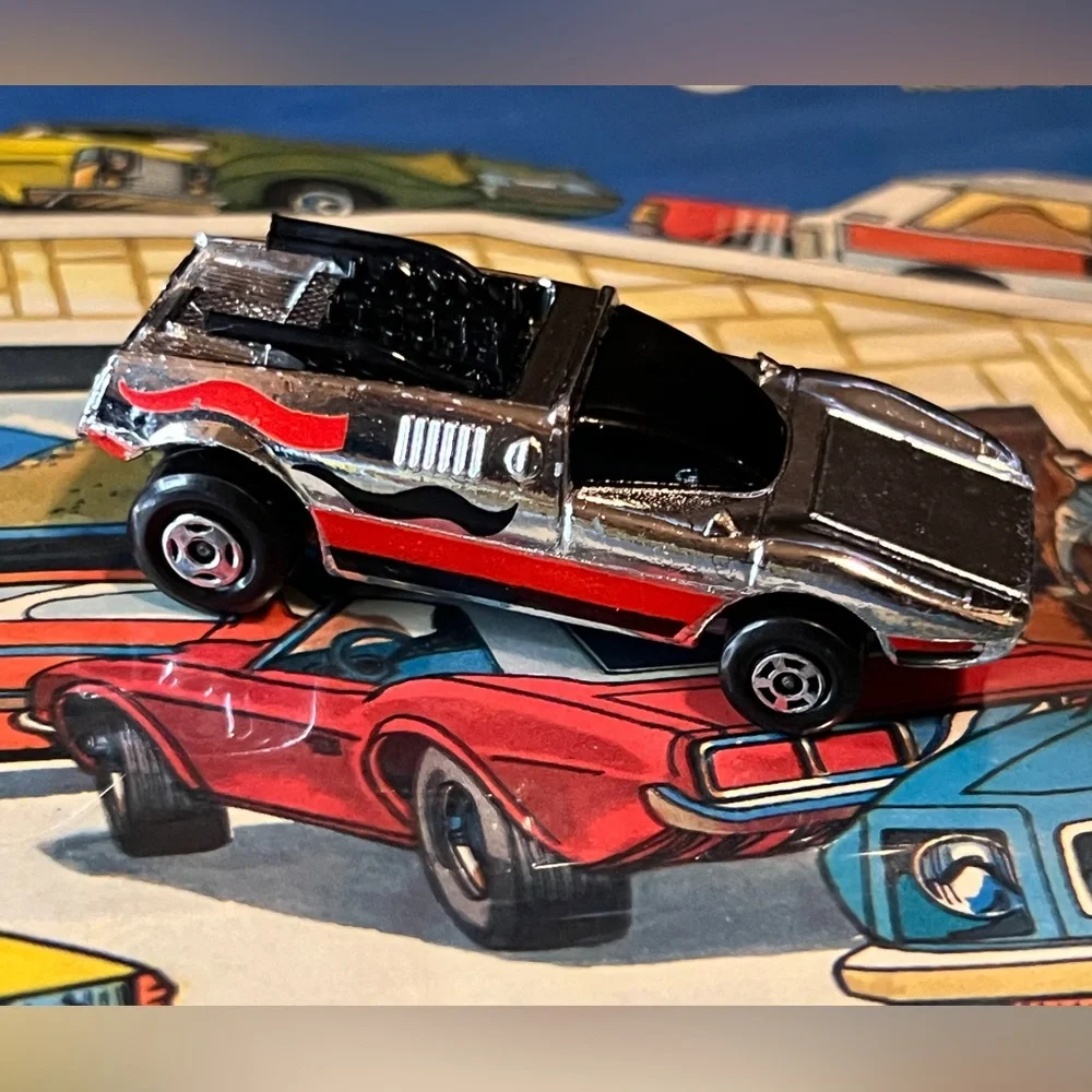 Vintage Matchbox Superfast Silver Streak 1971 Lesney England Chrome